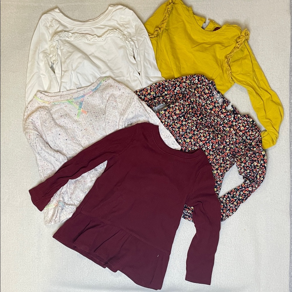 Long sleeve sweater lot bundle girls 3T